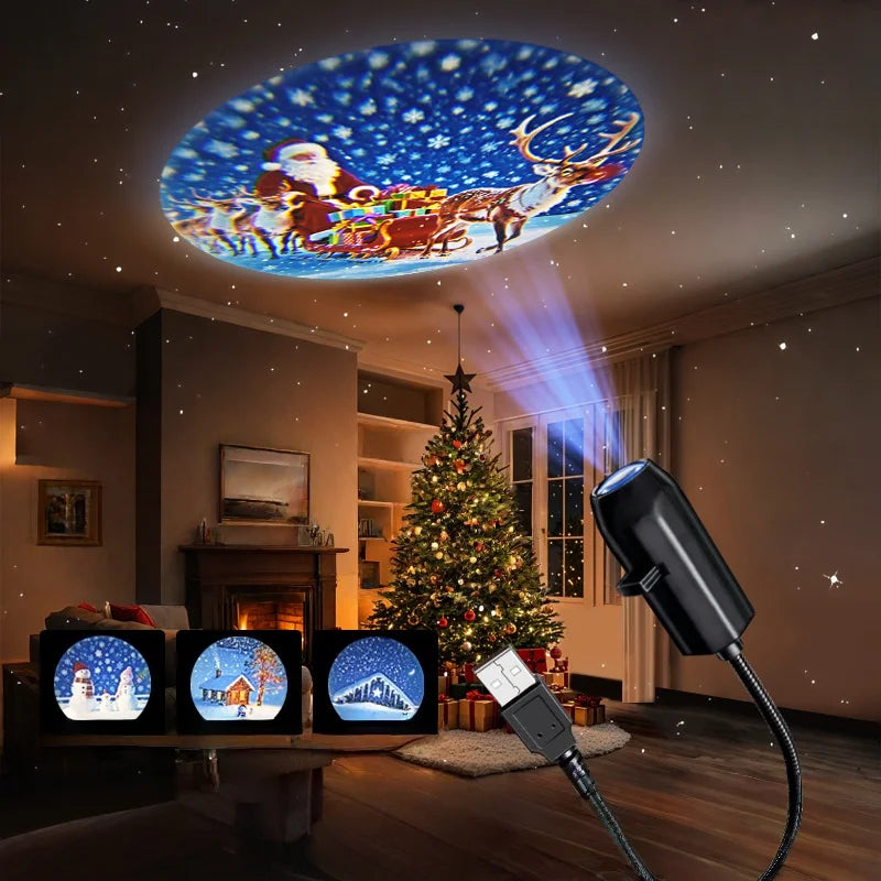 LED Festival USB Night Projector