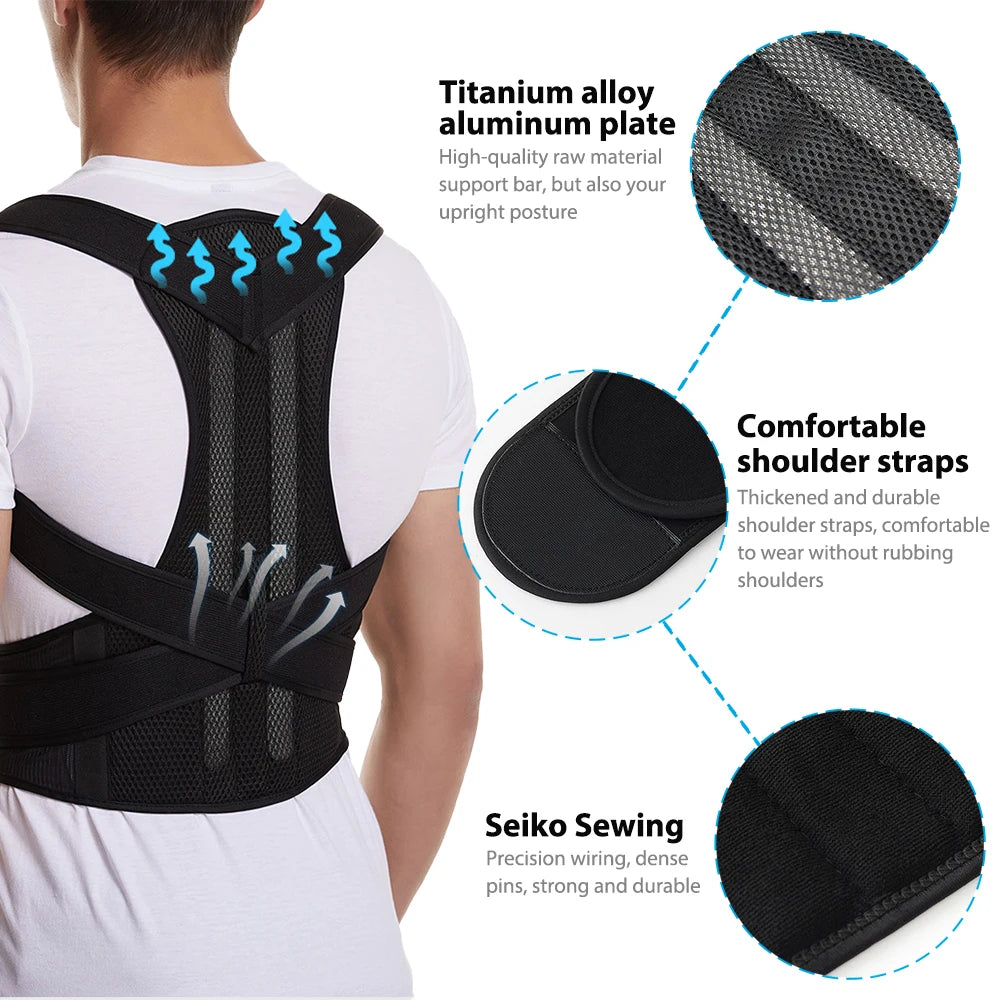 Back Lumbar Support Belt