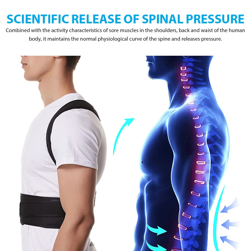 Back Lumbar Support Belt