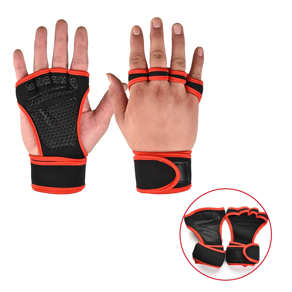 Half Finger Gym Training Gloves