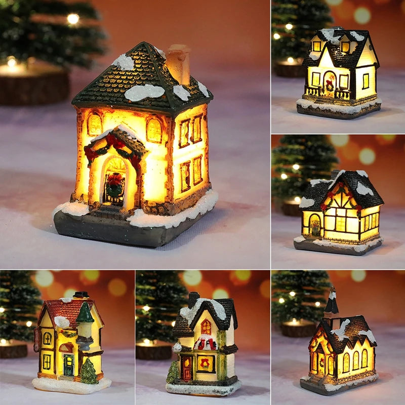Christmas House LED Night Light 2025 Decor
