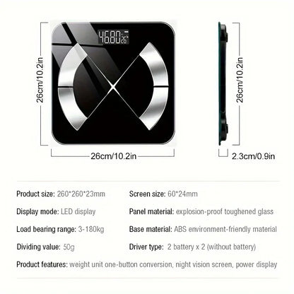 Smart Health Analyzer Electronic Scale