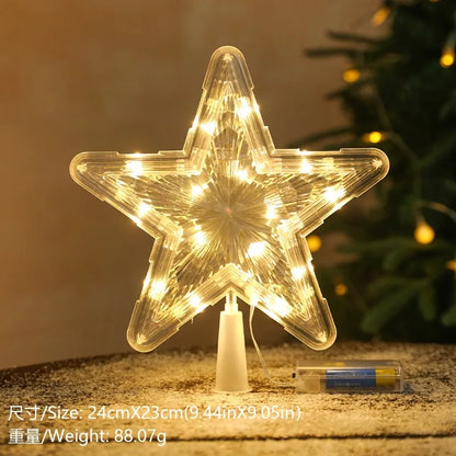 Christmas Tree LED Topper Star