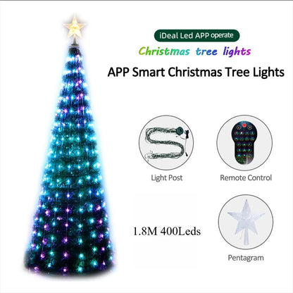 Bluetooth RGB Tree Star Light
