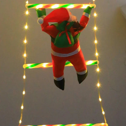 Santa Ladder String Lights 8 Modes