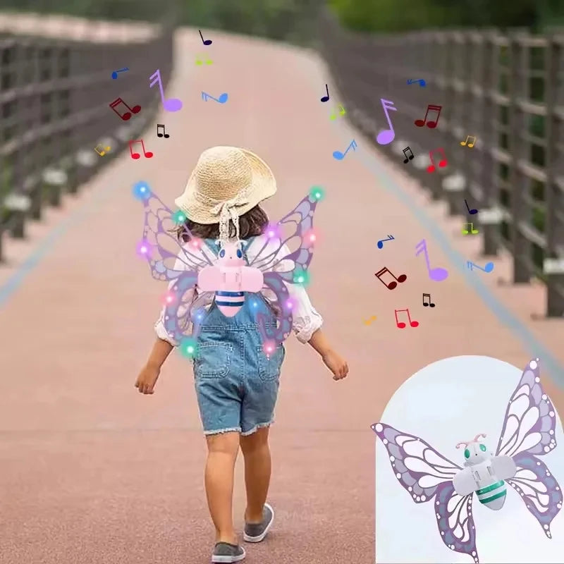 Electric Butterfly Wings with Lights for Kids