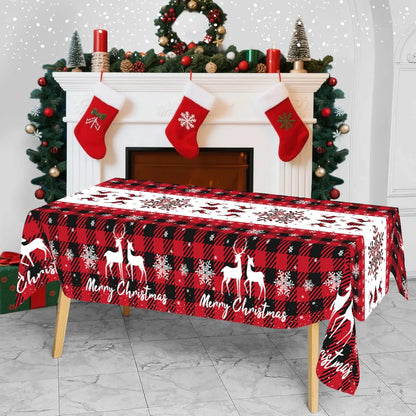 Santa Claus Christmas Table Cover – Festive Decor