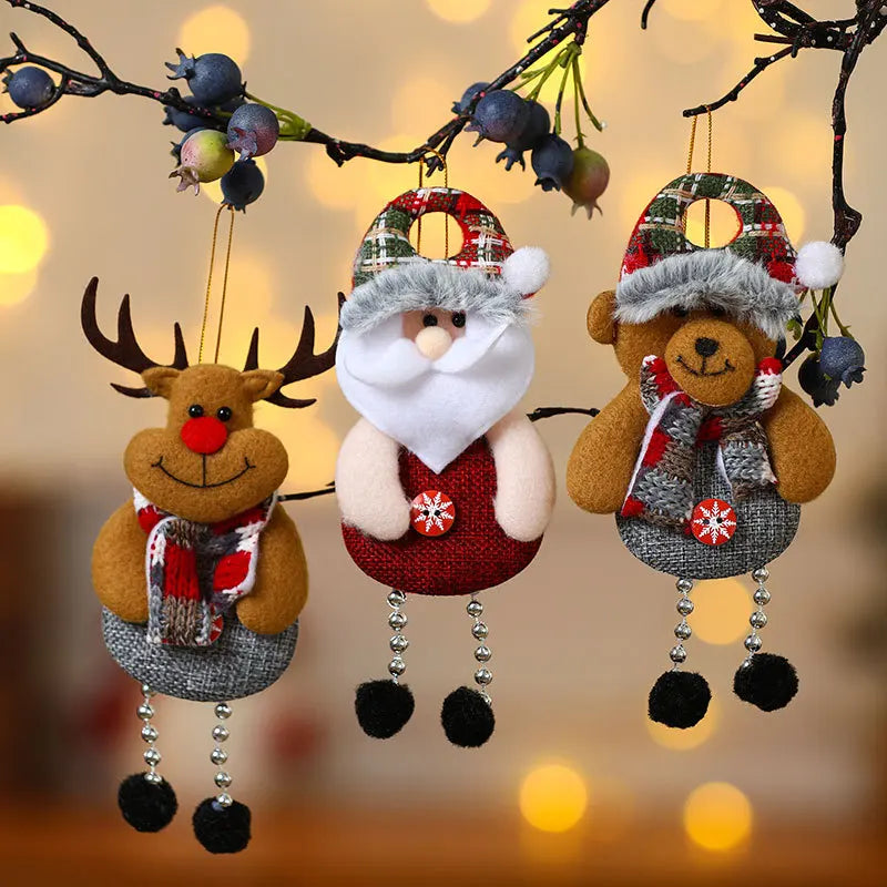 Holiday Tree Hanging Ornament Set – 4PCS