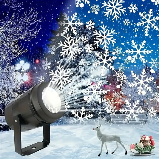 Rotating Snow LED Projector