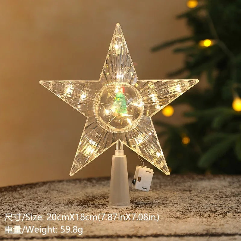 Christmas Tree LED Topper Star