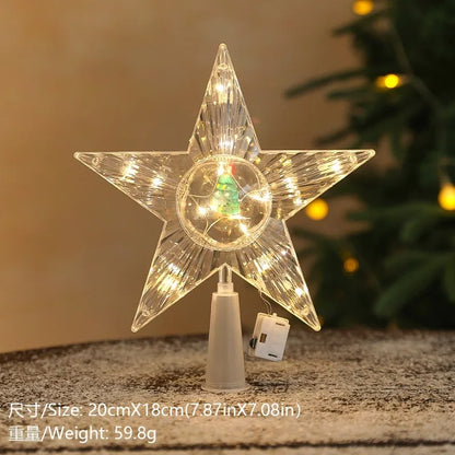 Christmas Tree LED Topper Star