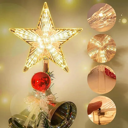 Christmas Tree LED Topper Star