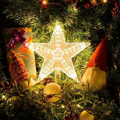 Christmas Tree LED Topper Star