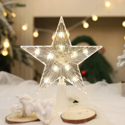 Christmas Tree LED Topper Star