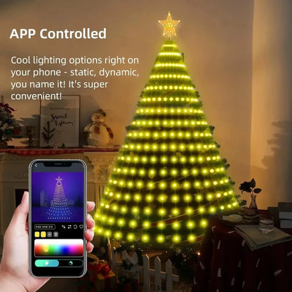 Bluetooth RGB Tree Star Light