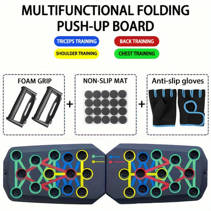 Push-Up Training Board for Chest, Arms & Back