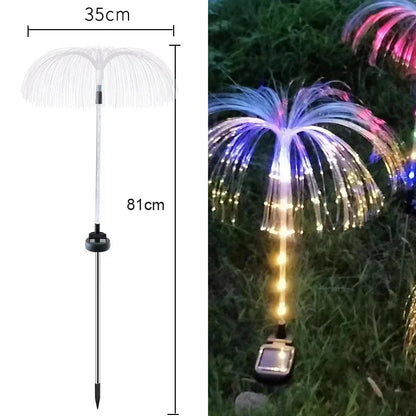 Solar Power Flower Lamp for Garden Decoration
