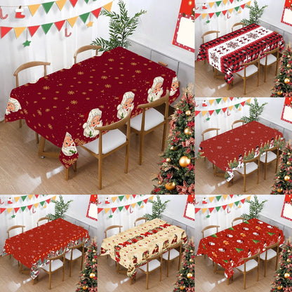 Santa Claus Christmas Table Cover – Festive Decor