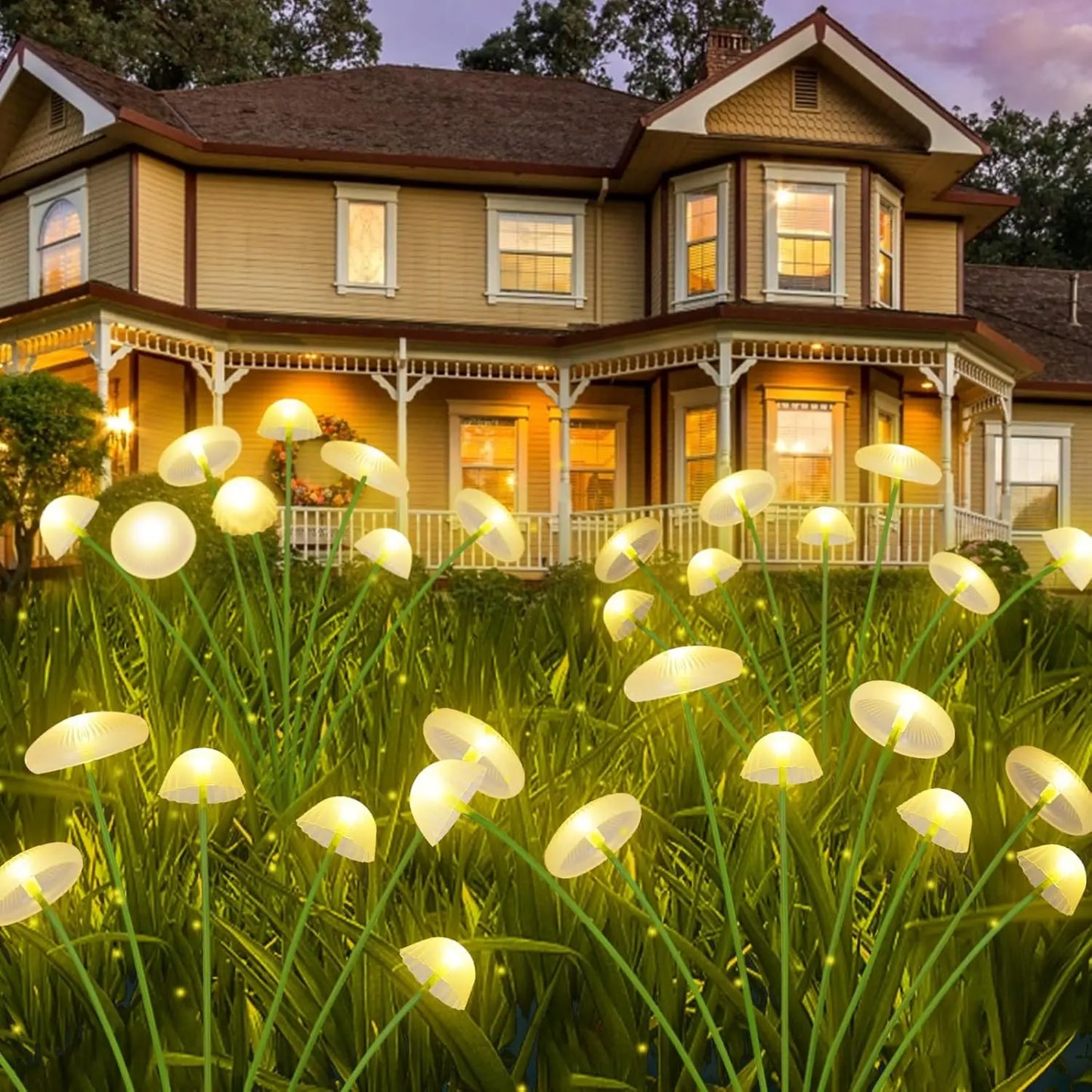 LED Solar Garden Lights Dual Mode Outdoor