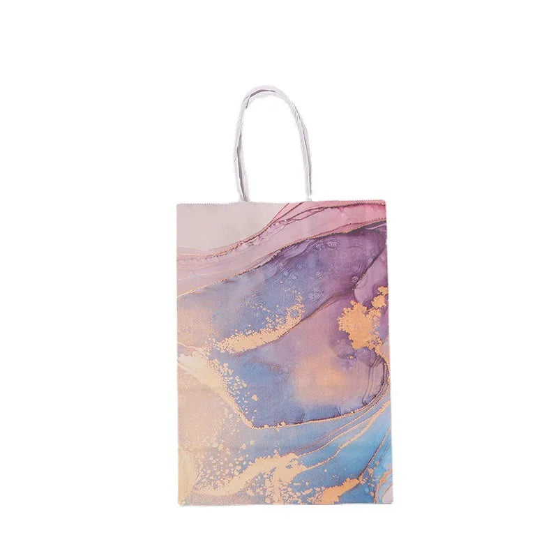 Marble Design Gift Bags – 5PCS