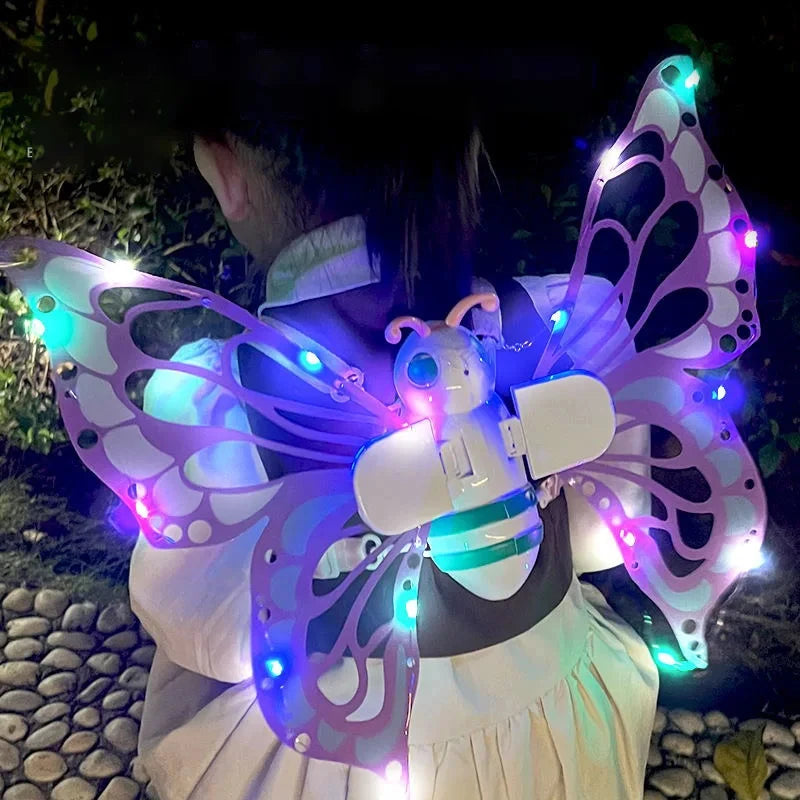 Electric Butterfly Wings with Lights for Kids