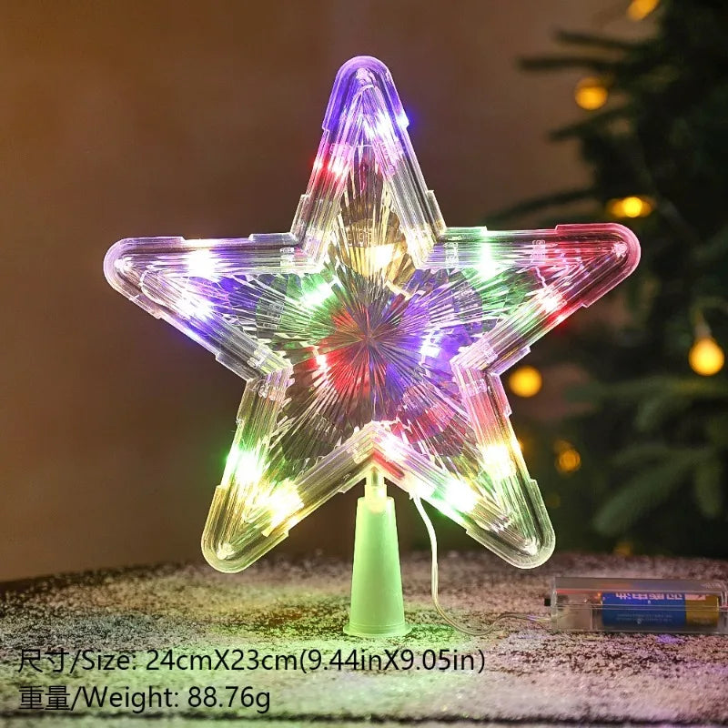 Christmas Tree LED Topper Star