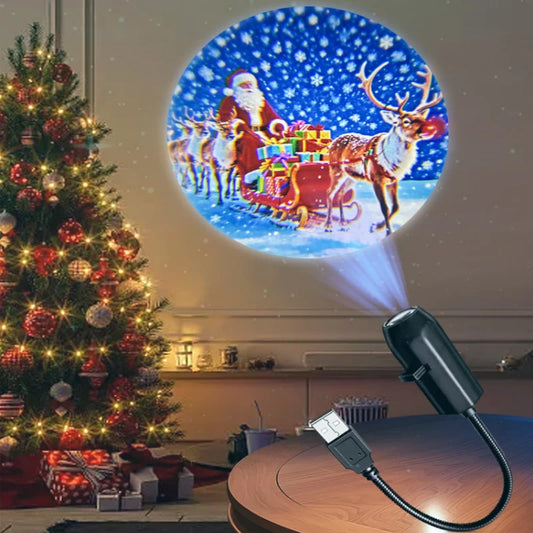 LED Festival USB Night Projector