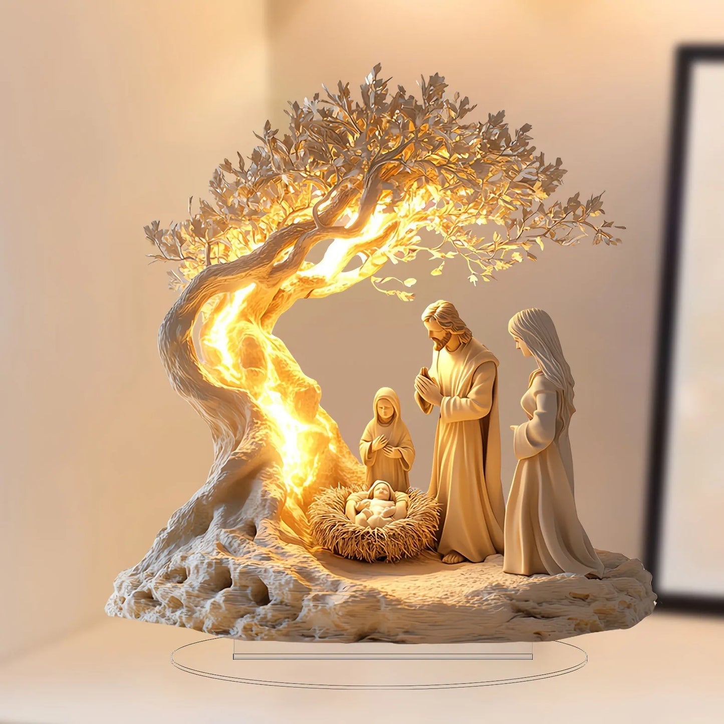 esus Acrylic Table Decor