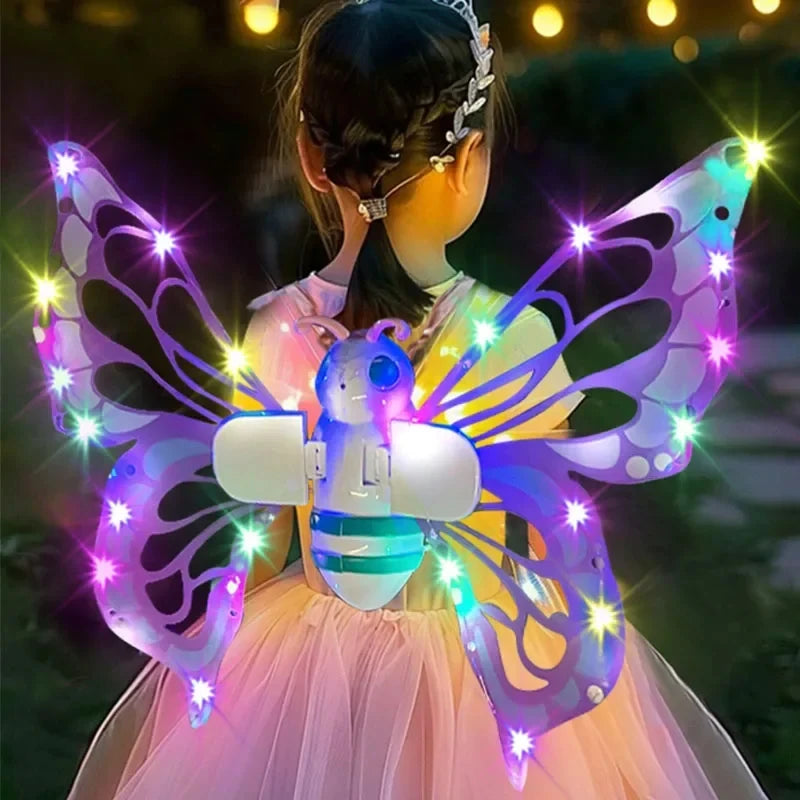 Electric Butterfly Wings with Lights for Kids