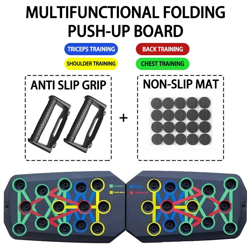 Push-Up Training Board for Chest, Arms & Back