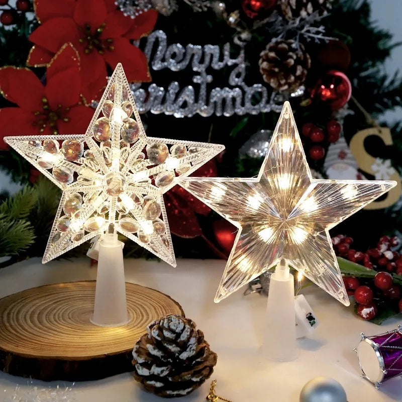 Christmas Tree LED Topper Star