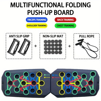 Push-Up Training Board for Chest, Arms & Back