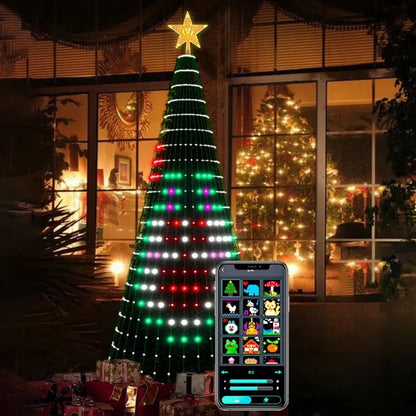 Bluetooth RGB Tree Star Light
