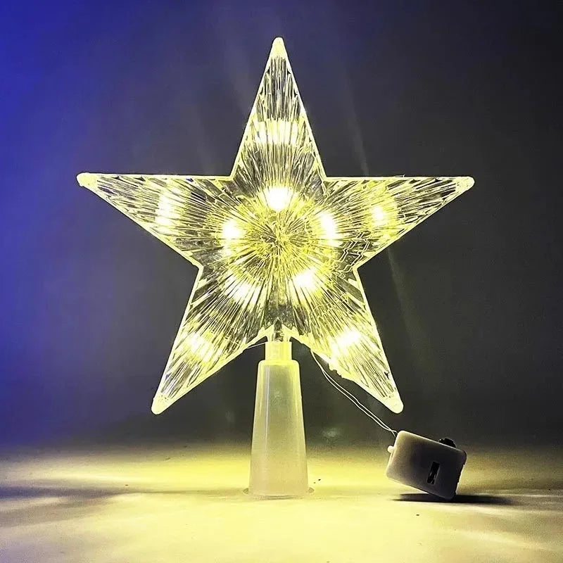 Christmas Tree LED Topper Star