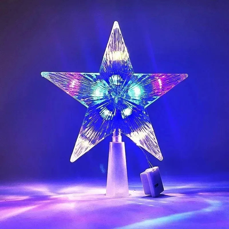 Christmas Tree LED Topper Star