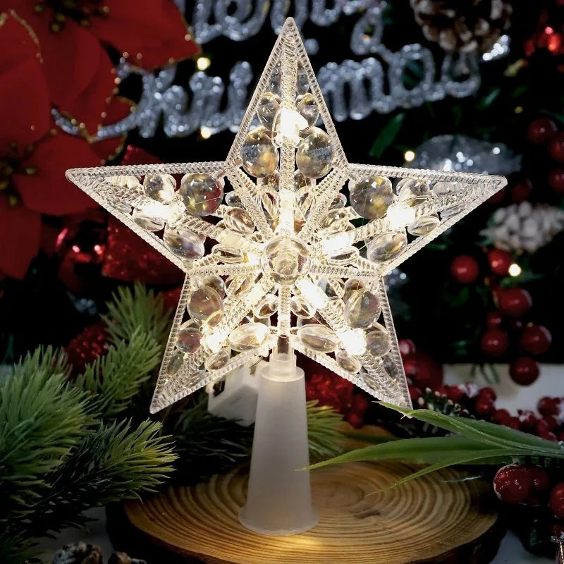 Christmas Tree LED Topper Star