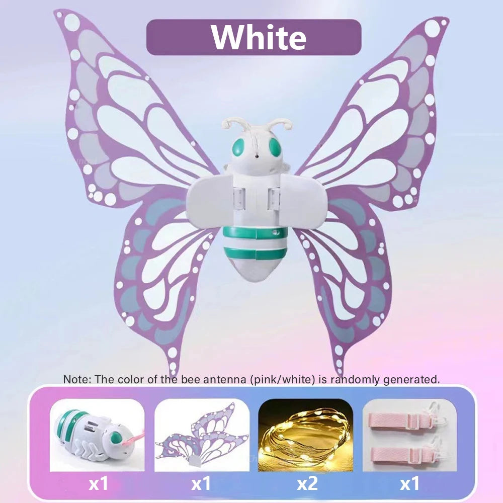 Electric Butterfly Wings with Lights for Kids