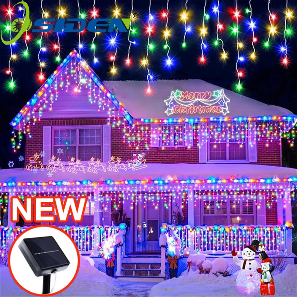 62/96LED Solar Fairy Lights for Christmas Decor